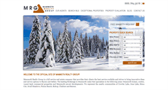 Desktop Screenshot of mammothrealtygroup.com